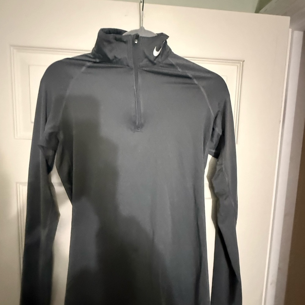 Nike Gray Long Sleeve Women's Top